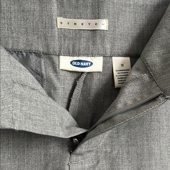 Old Navy Gray Pencil Skirt Knee-Length Stretch Work Style, Size 10 - Picture 3 of 8